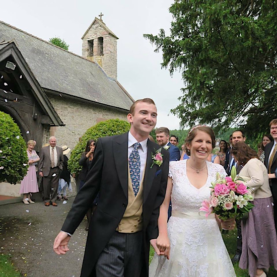 A wedding in&nbsp;Wales