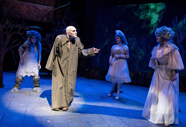 Distressed grey robe