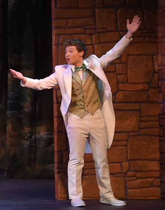 White tux with tails